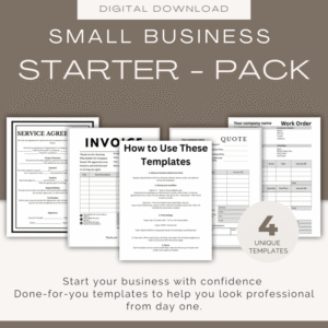 Small Business Starter Template Pack